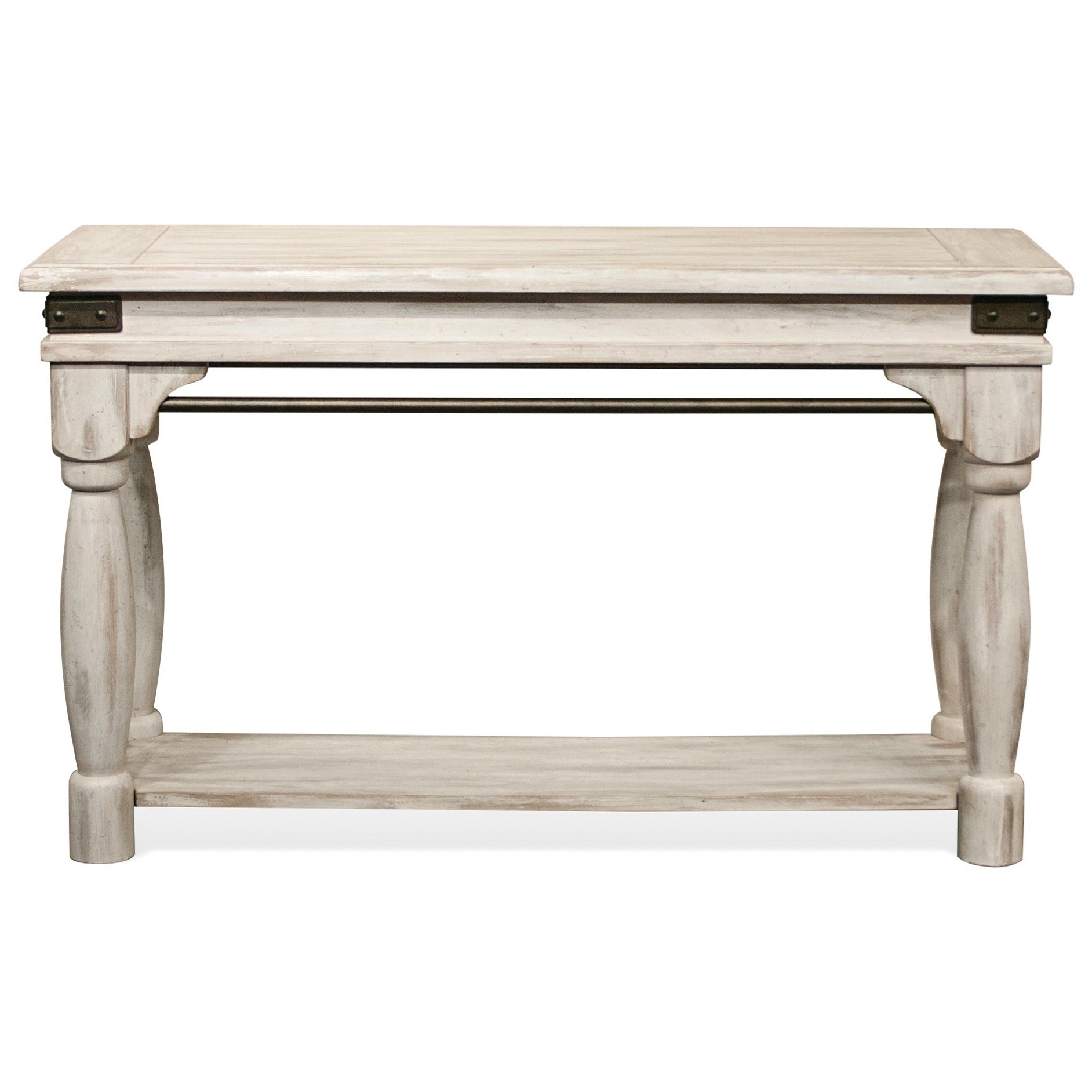 Regan solid sales wood console table
